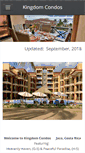 Mobile Screenshot of kingdomcondos.com